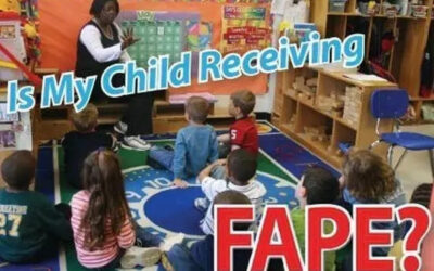 Is your child receiving FAPE?